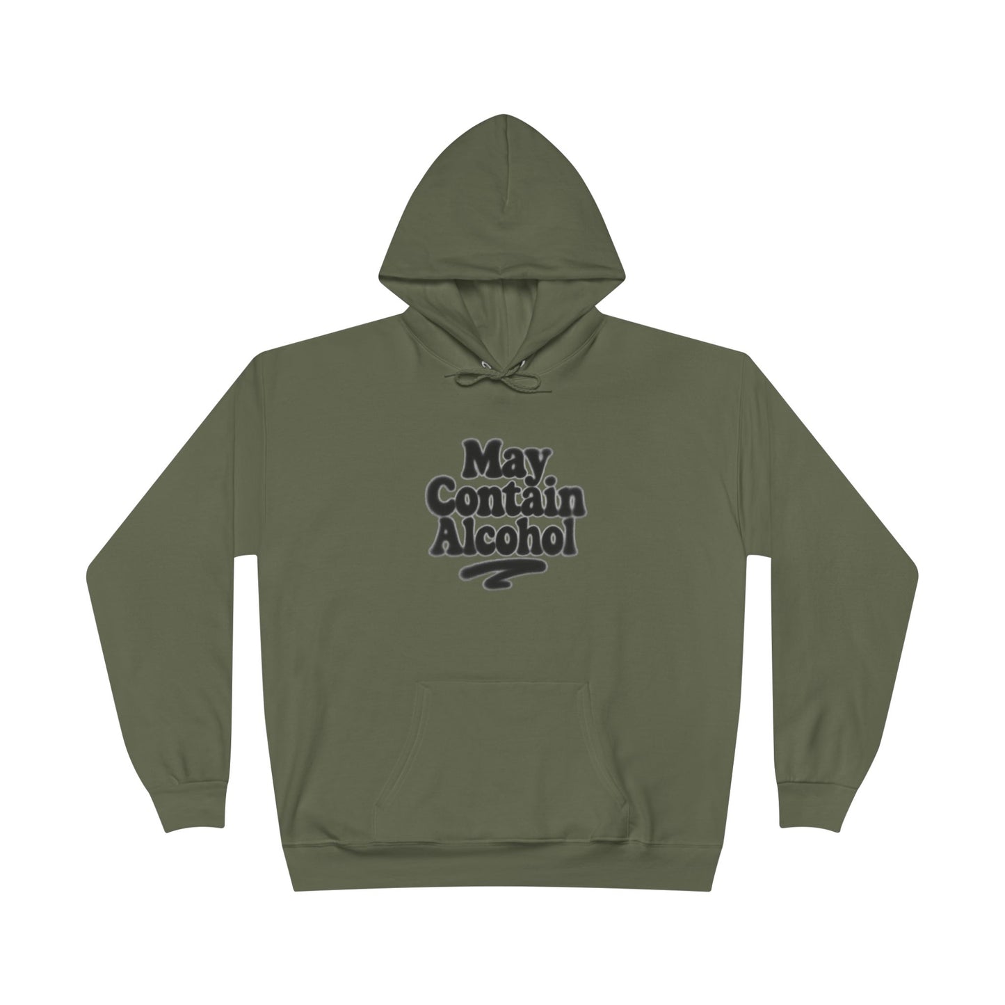 May Contain Alcohol Unisex EcoSmart® Pullover Hoodie Sweatshirt