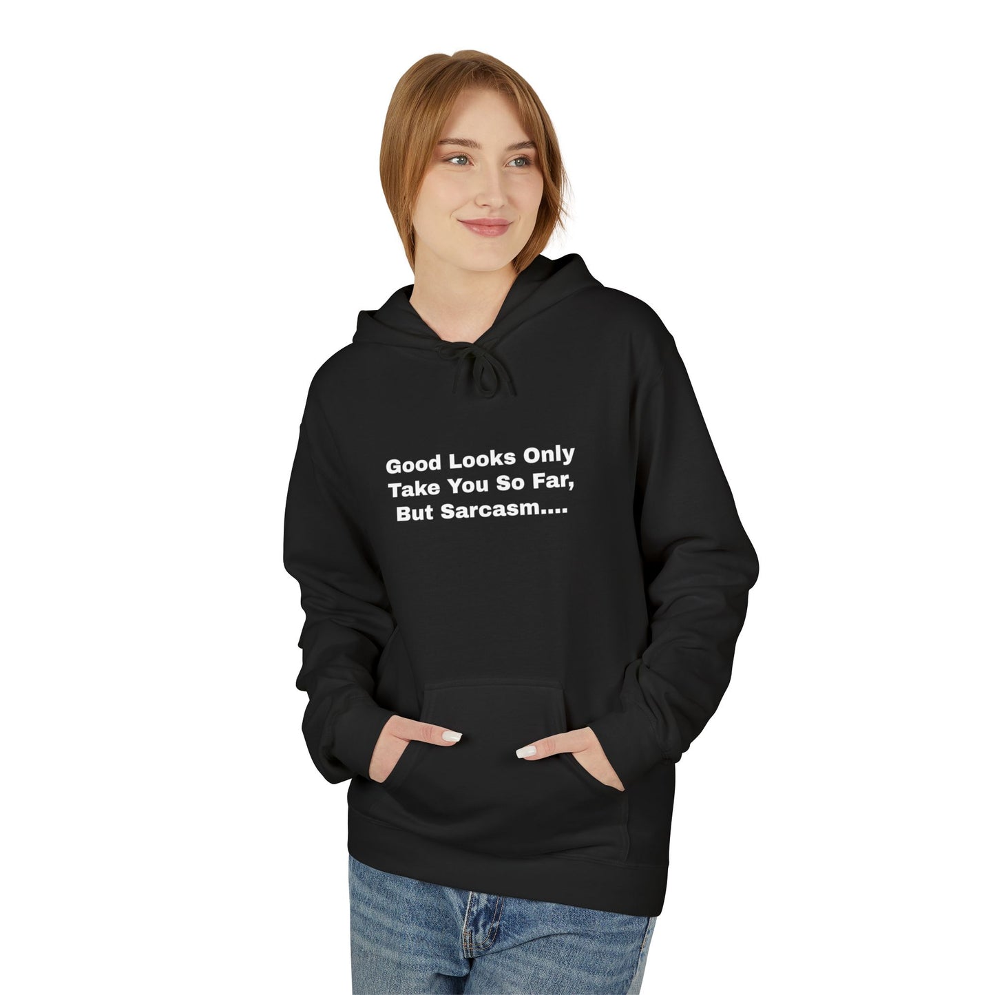 Good Looks Unisex Midweight Softstyle Fleece Hoodie