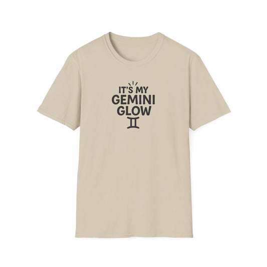 It's My Gemini Glow Unisex Softstyle T-Shirt
