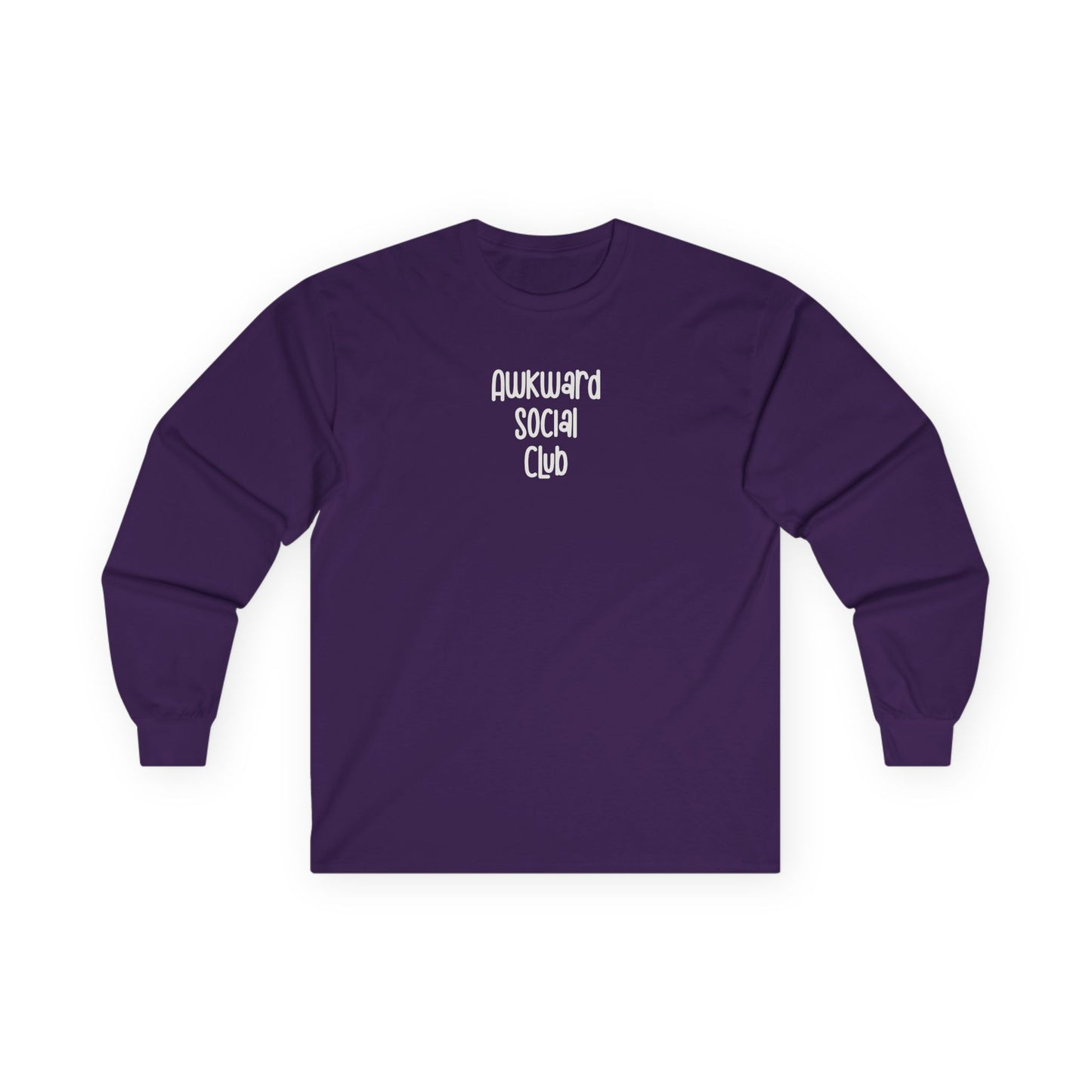 Awkward Social Club Unisex Ultra Cotton Long Sleeve Tee