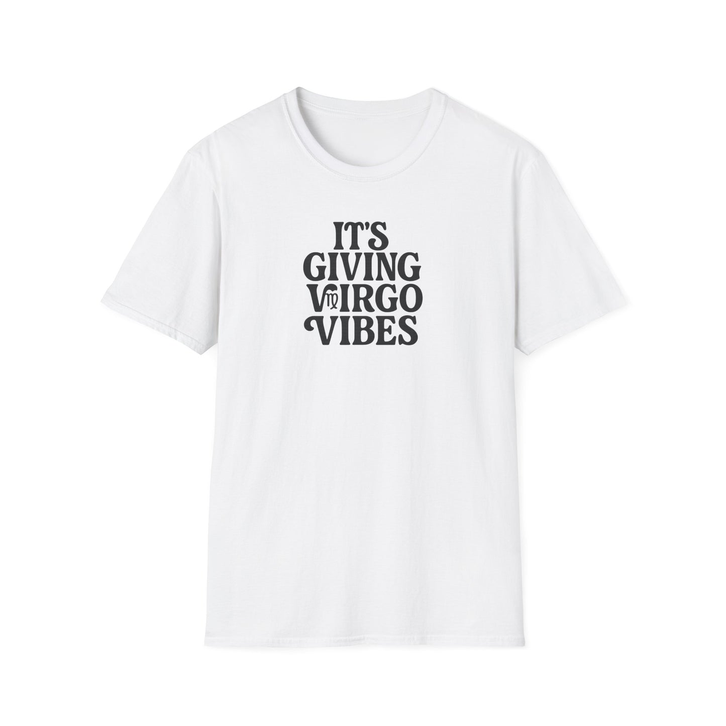 It's Giving Virgo Vibes Unisex Softstyle T-Shirt
