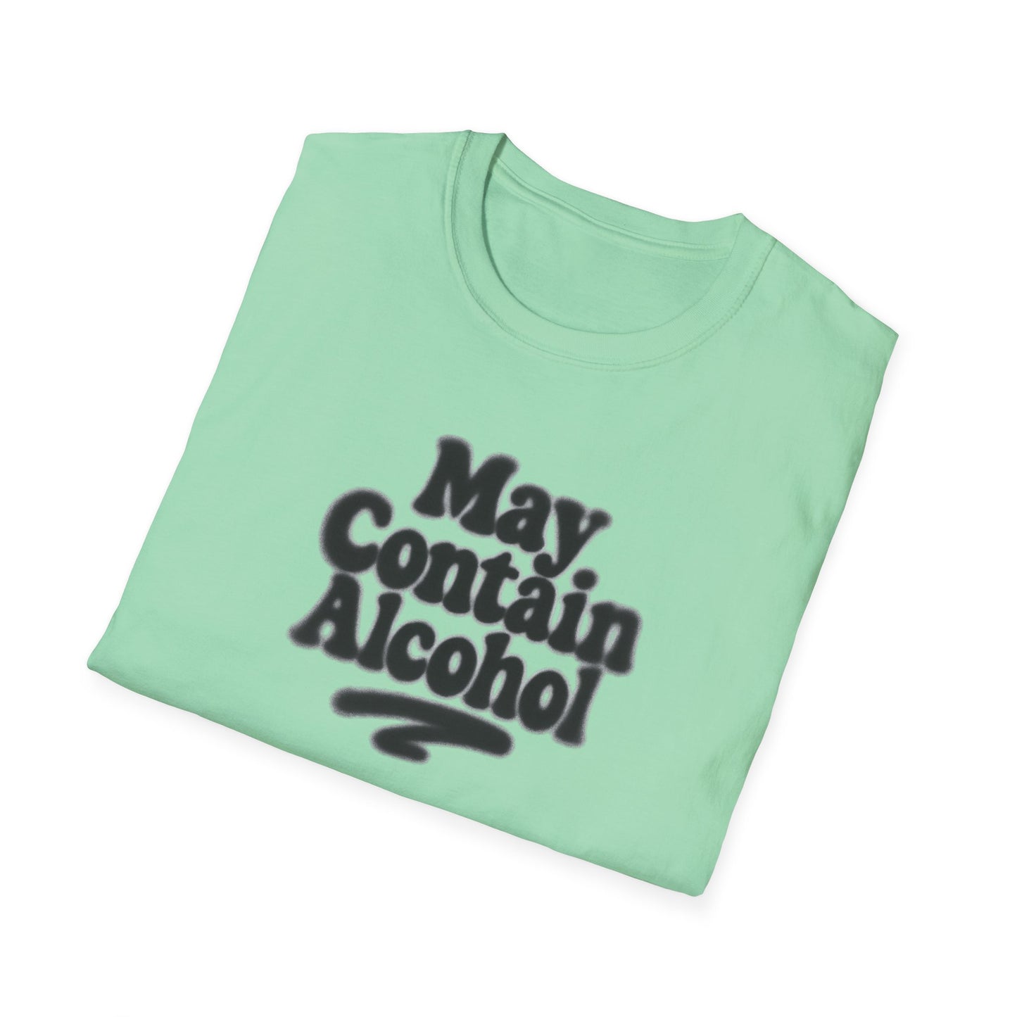 May Contain Alcohol Unisex Softstyle T-Shirt