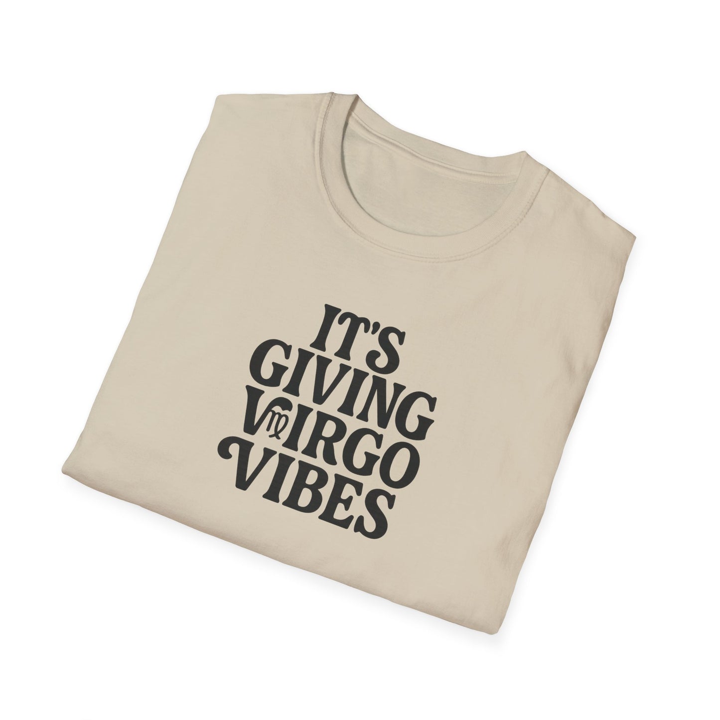 It's Giving Virgo Vibes Unisex Softstyle T-Shirt