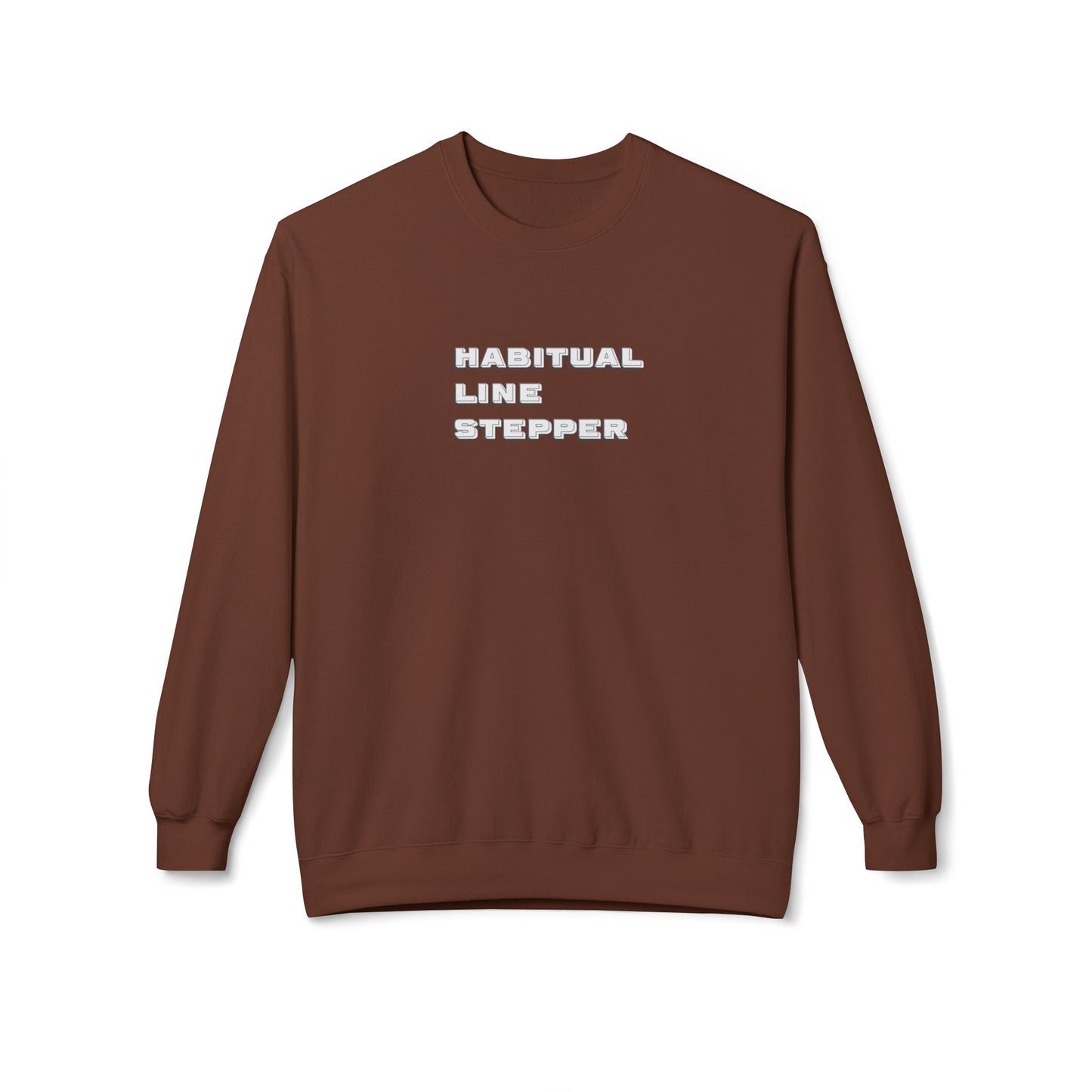 Habitual Line Stepper Unisex Midweight Softstyle Fleece Crewneck Sweatshirt