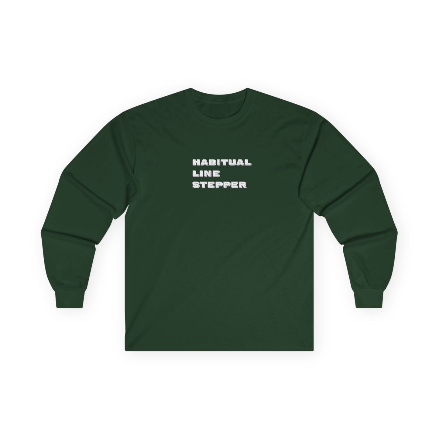 Habitual Line Stepper Unisex Ultra Cotton Long Sleeve Tee