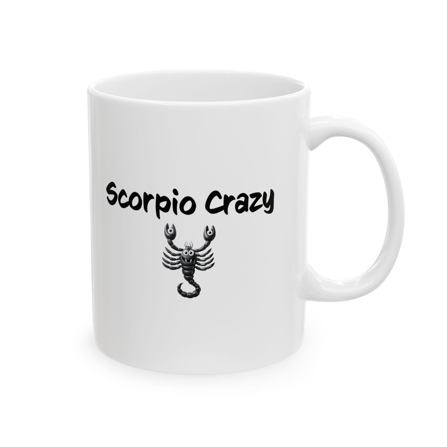 Scorpio Crazy Ceramic Mug, (11oz)