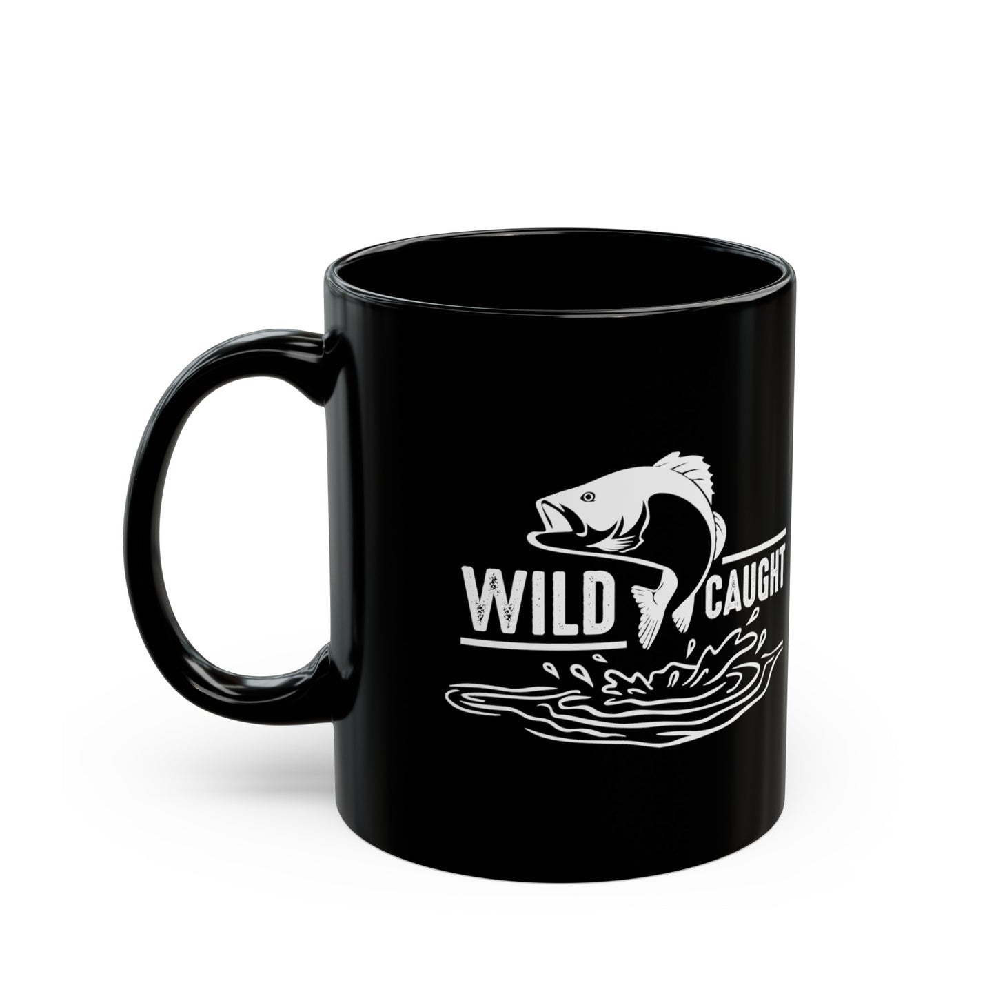 Wild Caught 11oz Black Mug