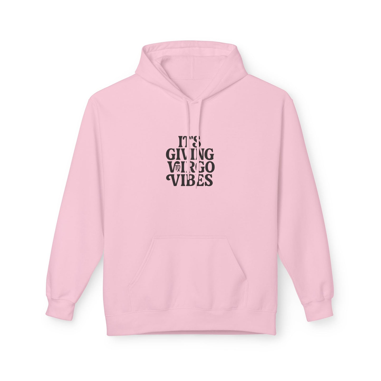 It's Giving Virgo Vibes Unisex Midweight Softstyle Fleece Hoodie