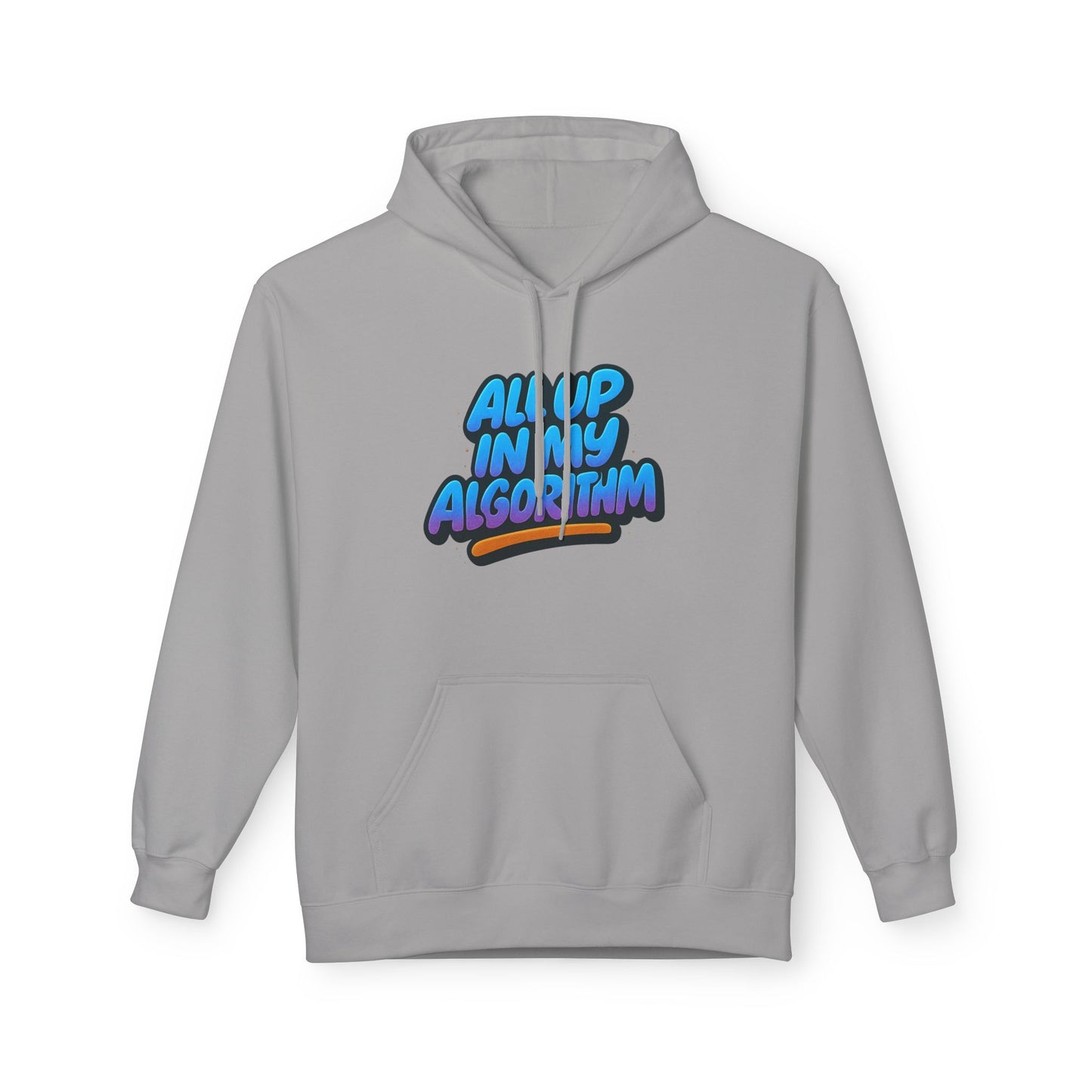All Up In My Algorithm Unisex Midweight Softstyle Fleece Hoodie