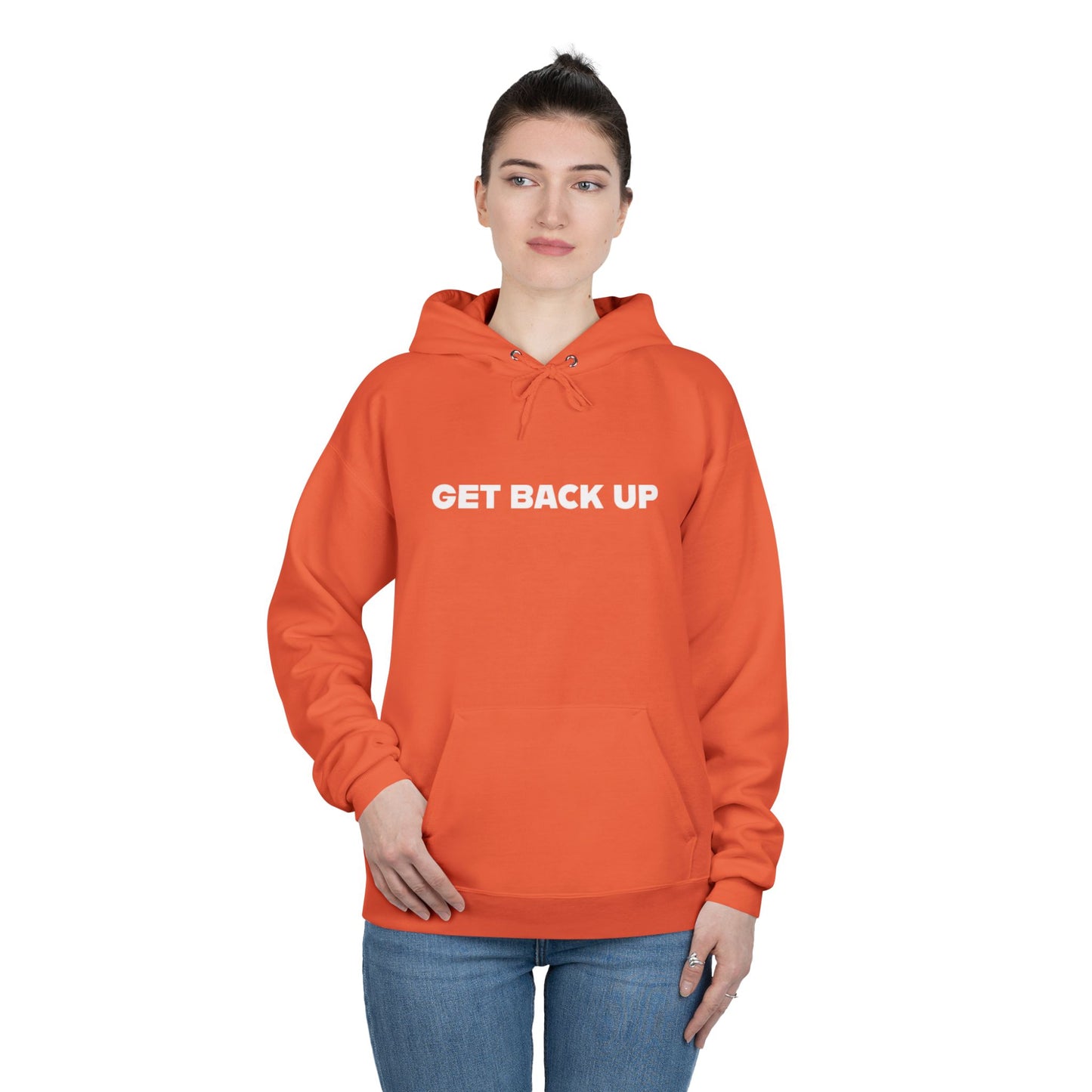 Get Back Up Unisex EcoSmart® Pullover Hoodie Sweatshirt