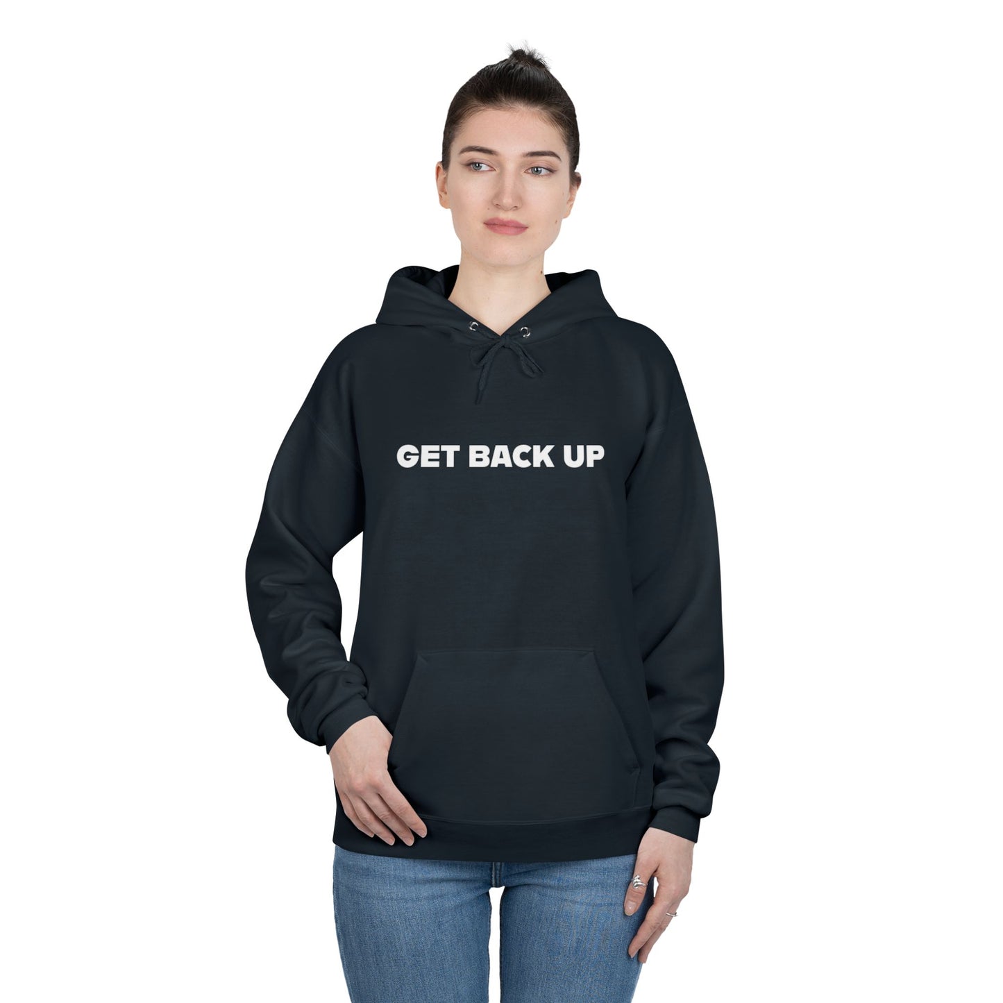 Get Back Up Unisex EcoSmart® Pullover Hoodie Sweatshirt