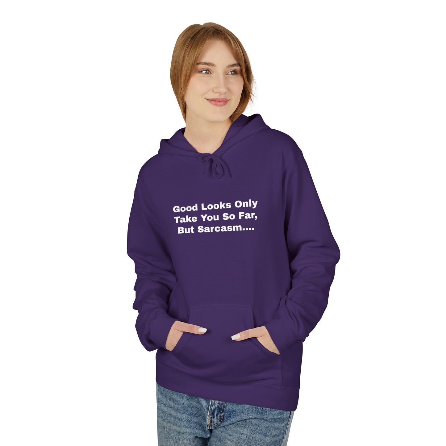 Good Looks Unisex Midweight Softstyle Fleece Hoodie