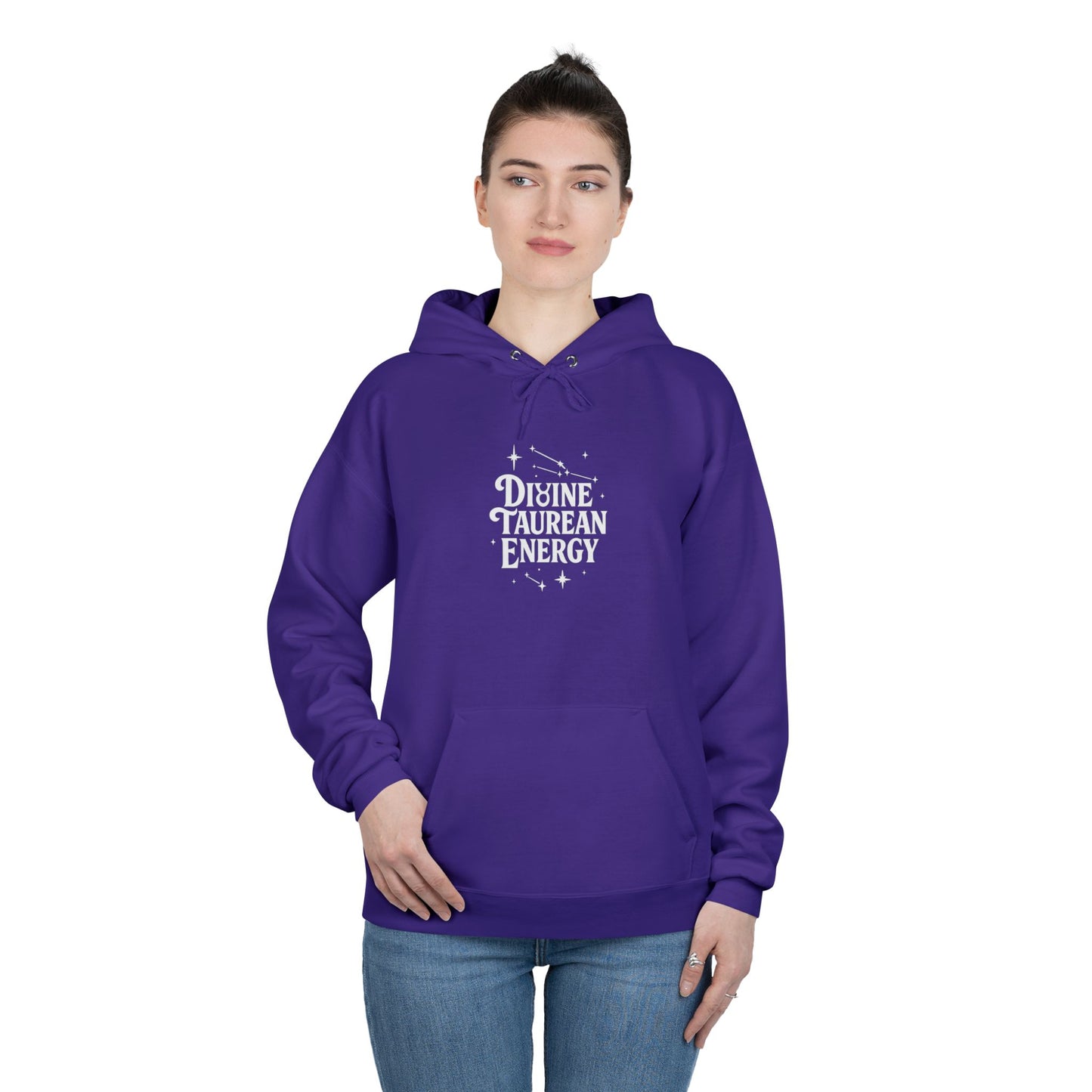 Divine Taurean Energy Unisex EcoSmart® Pullover Hoodie Sweatshirt