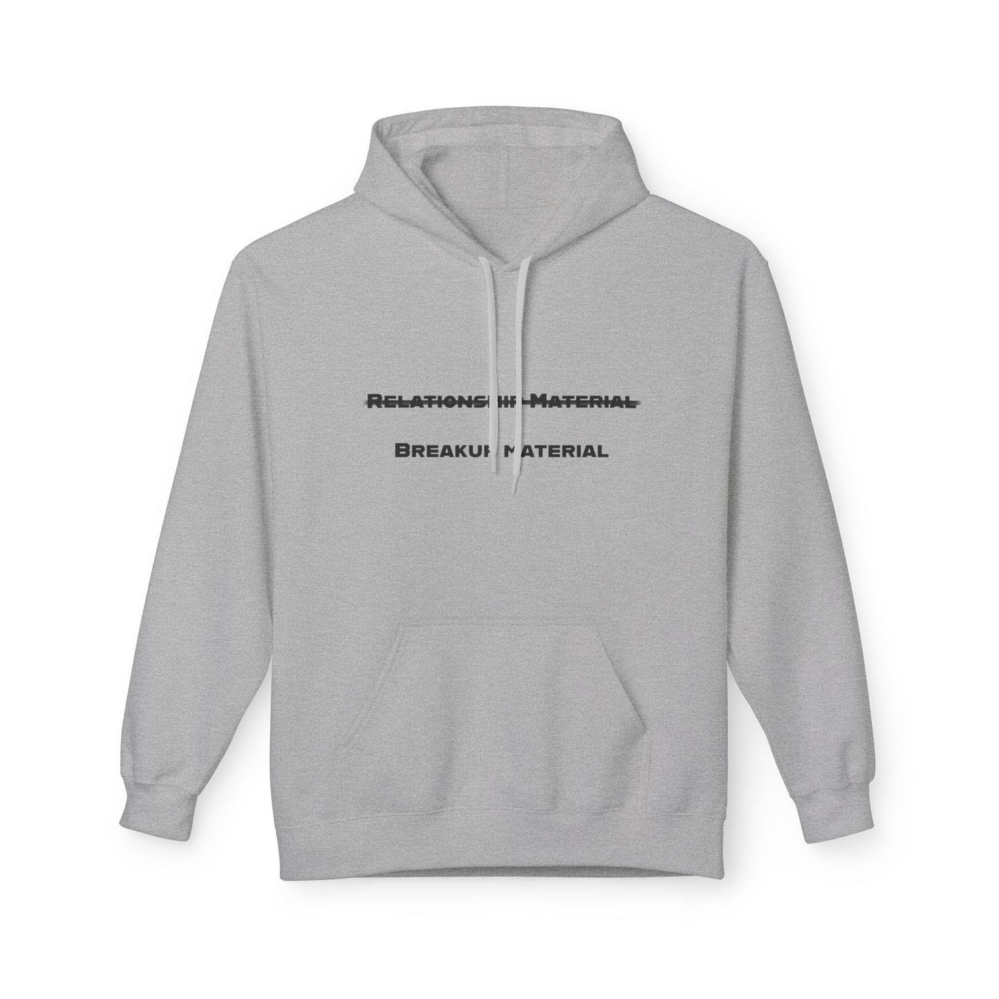 Breakup Material Unisex Midweight Softstyle Fleece Hoodie