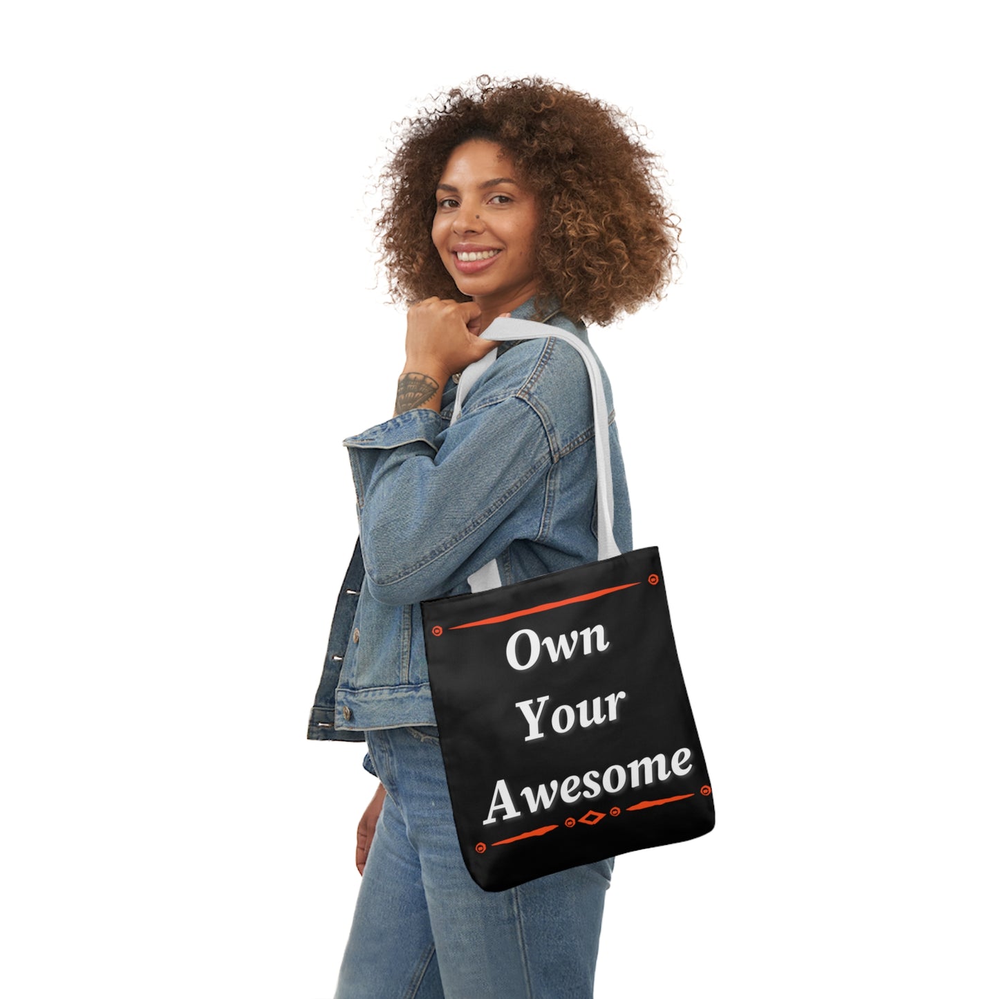 Own Your Awesome Polyester Canvas Tote Bag