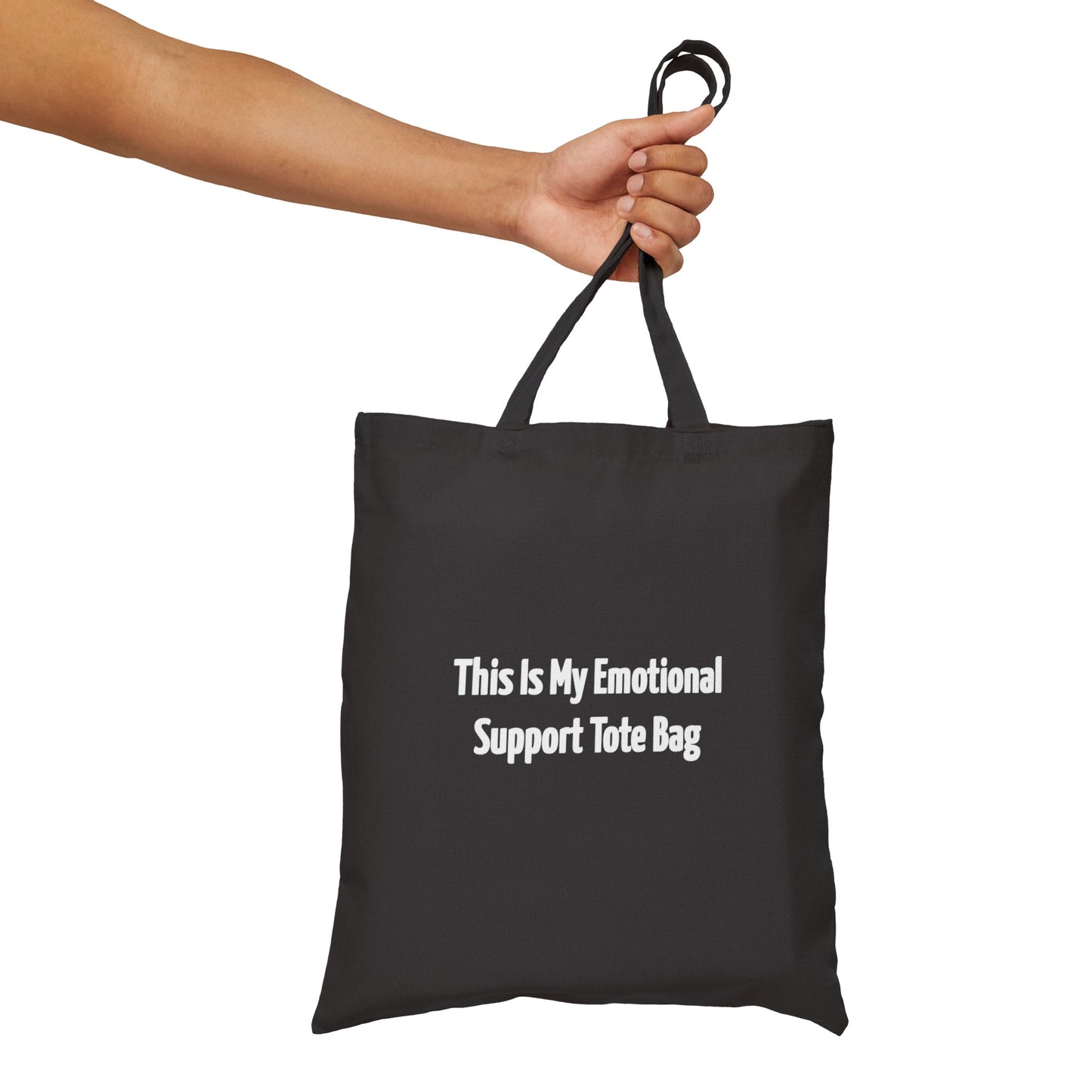 This Is My Emotional Support Tote Bag Cotton Canvas Tote Bag