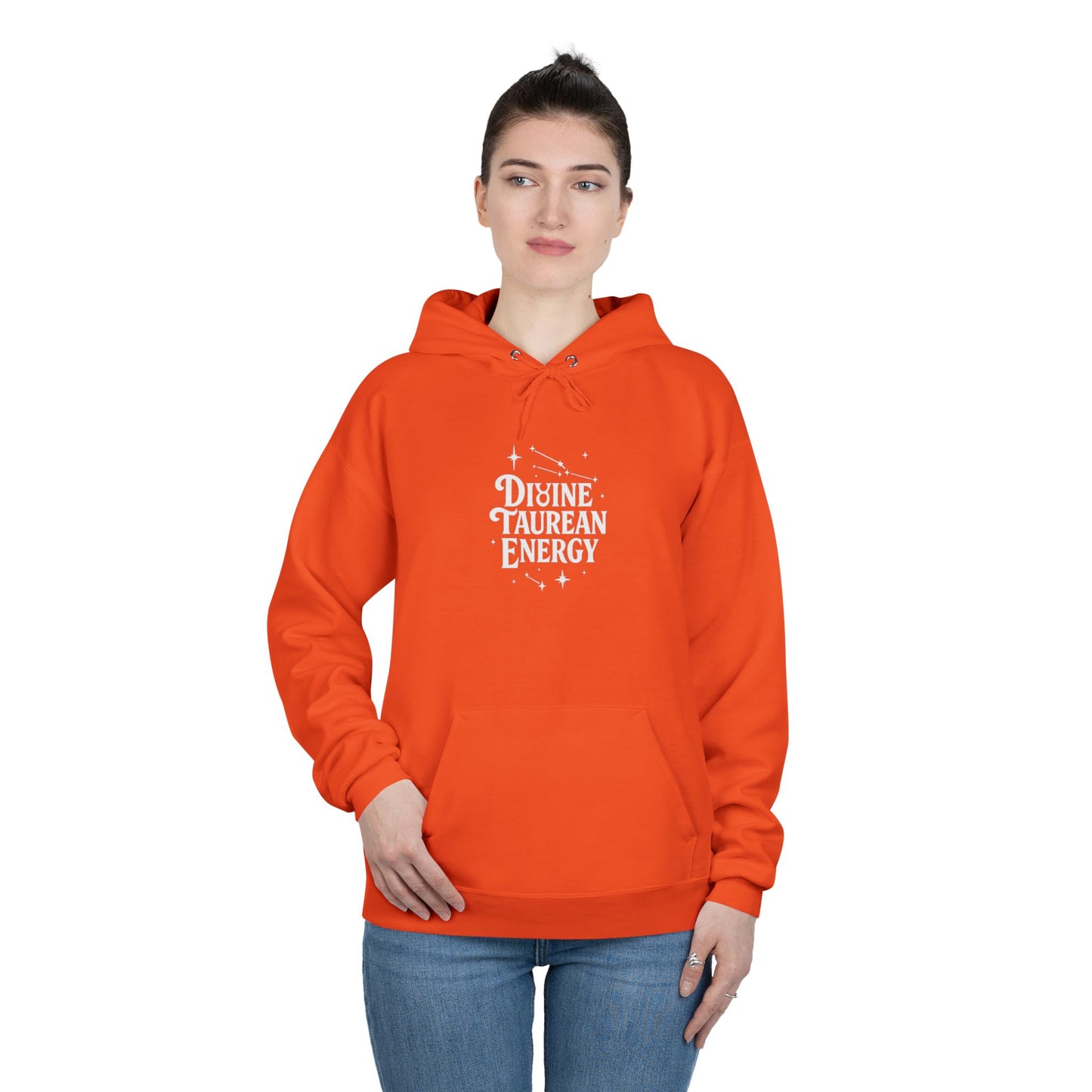 Divine Taurean Energy Unisex EcoSmart® Pullover Hoodie Sweatshirt