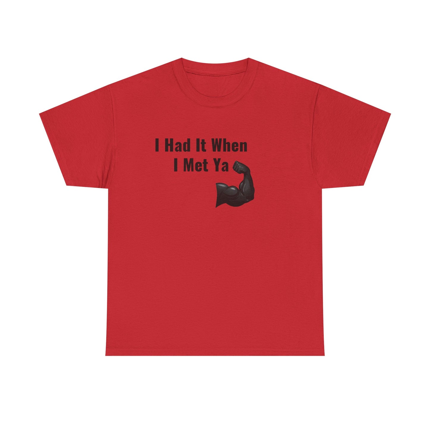 I Had It When I Met Ya Unisex Heavy Cotton Tee