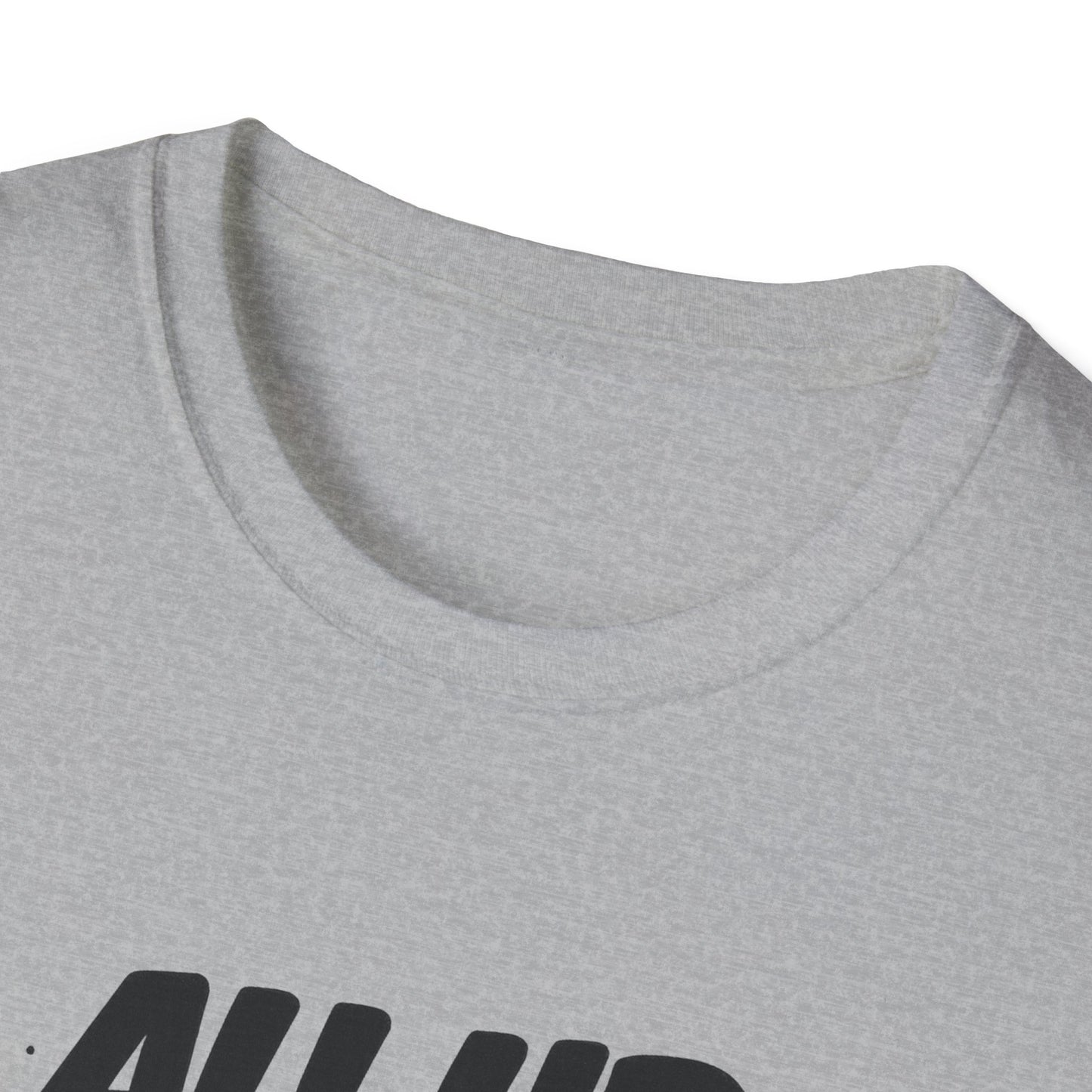 All Up In My Algorithm Unisex Softstyle T-Shirt
