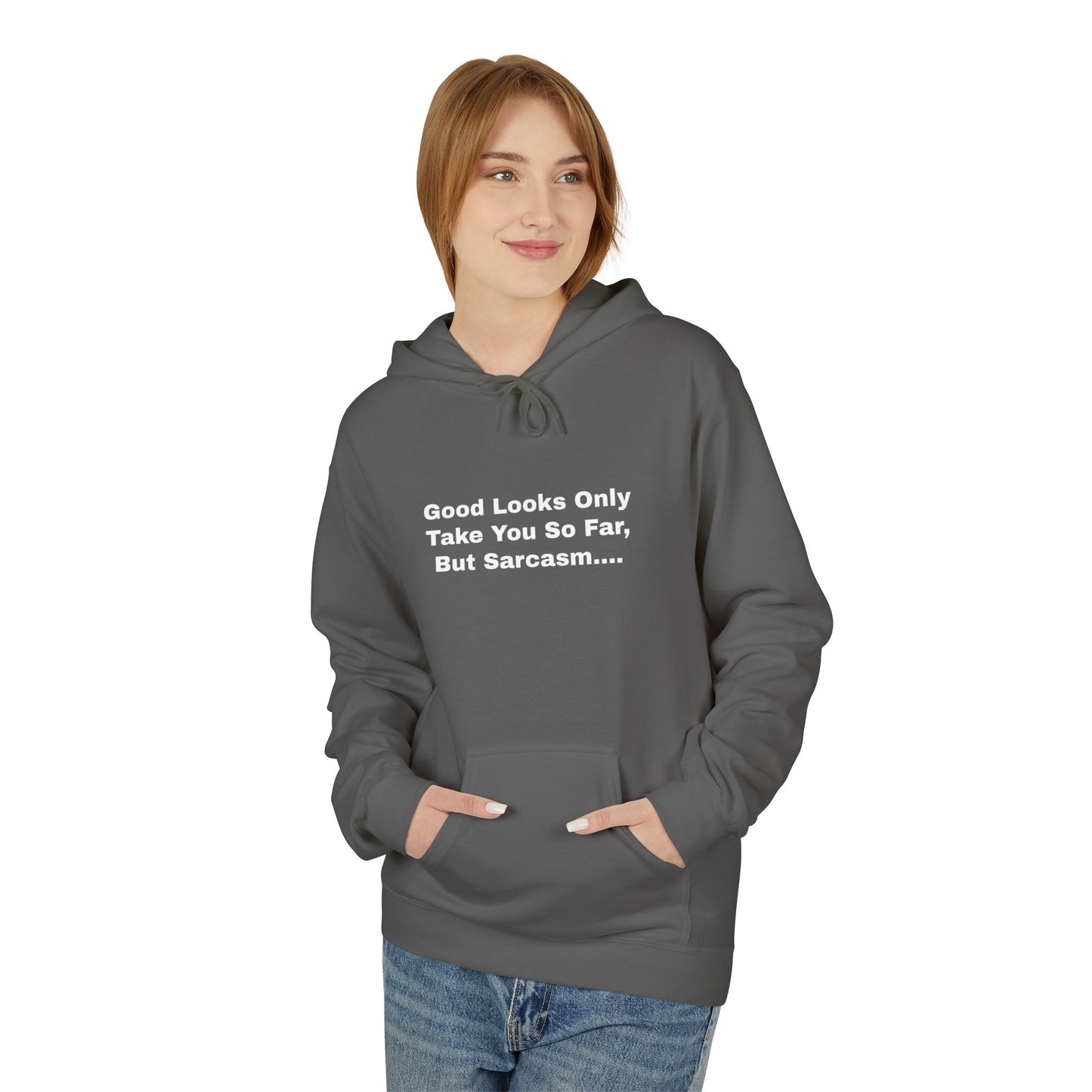 Good Looks Unisex Midweight Softstyle Fleece Hoodie