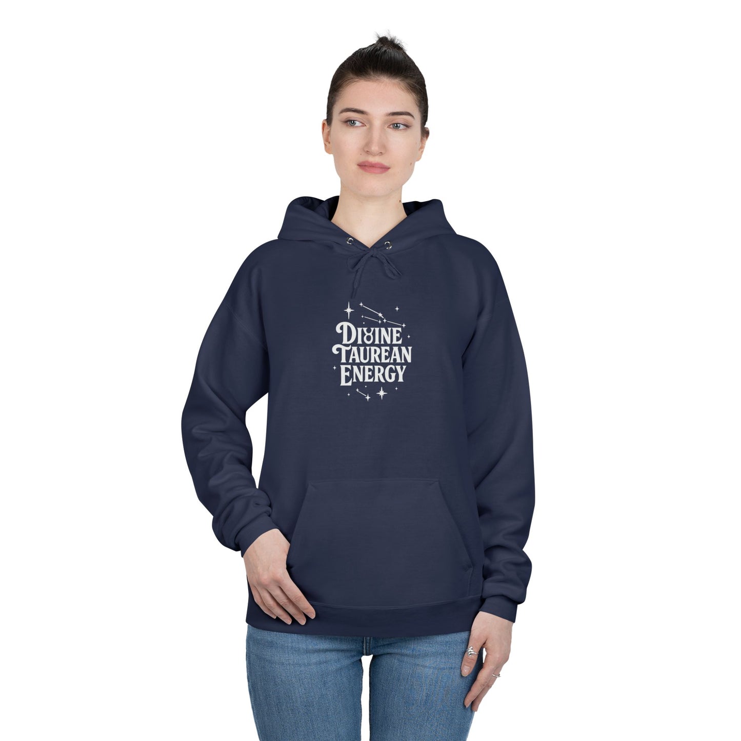 Divine Taurean Energy Unisex EcoSmart® Pullover Hoodie Sweatshirt