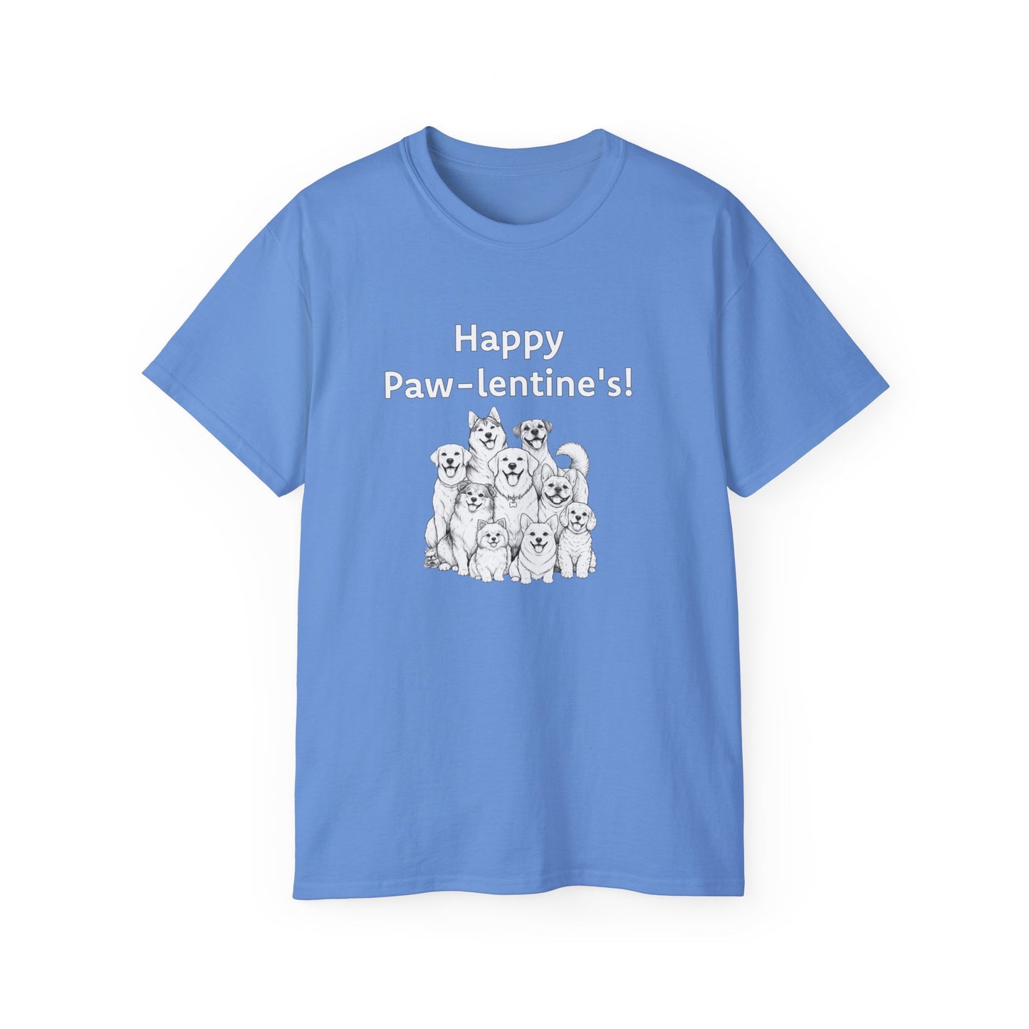 Happy Paw-lentine's Unisex Ultra Cotton Tee