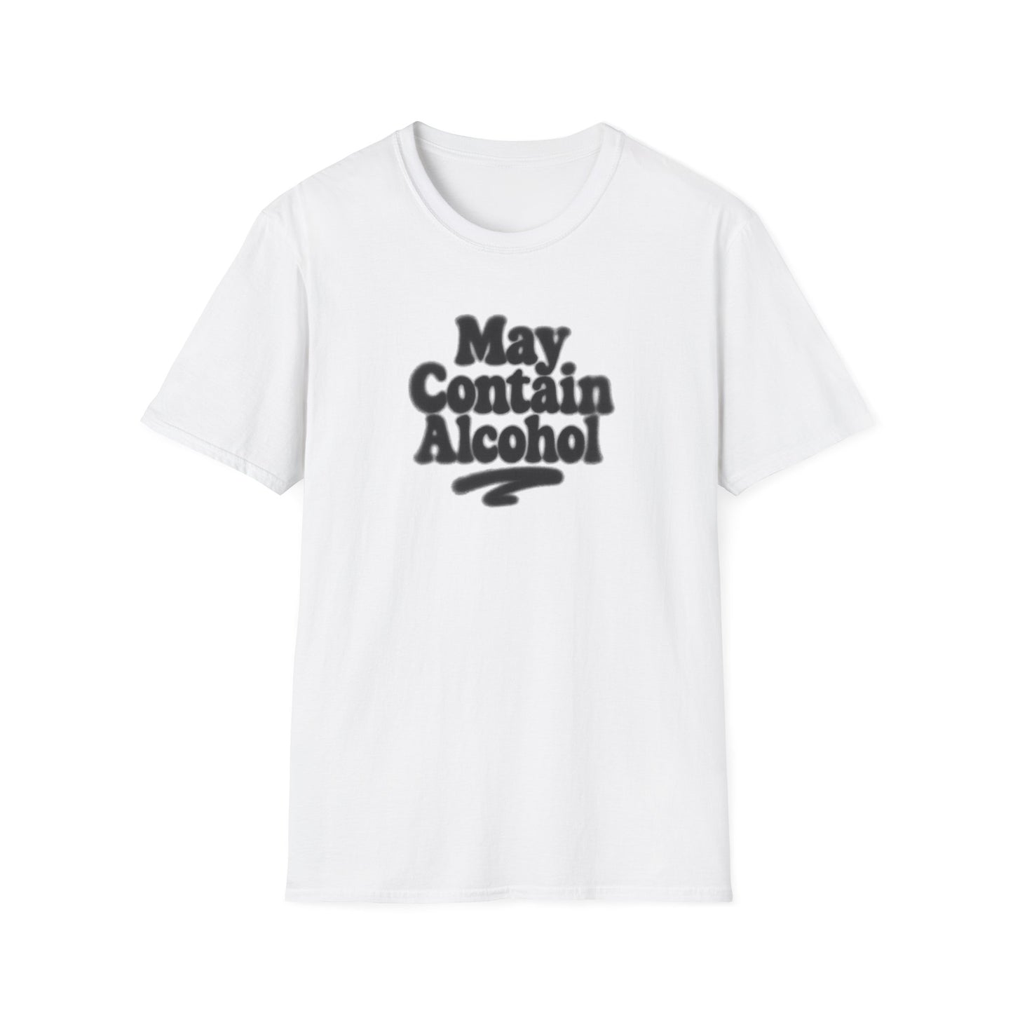 May Contain Alcohol Unisex Softstyle T-Shirt