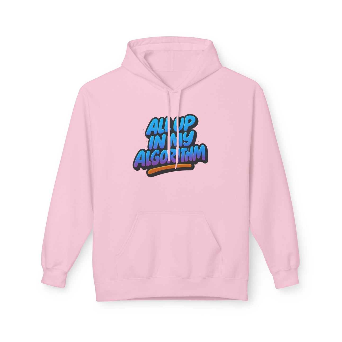 All Up In My Algorithm Unisex Midweight Softstyle Fleece Hoodie